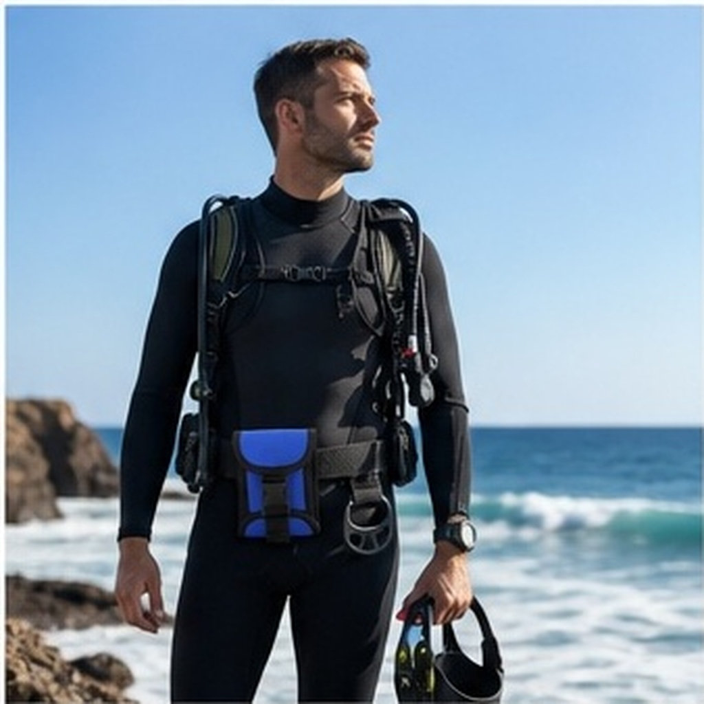 Scuba Weight Belt Pocket Quick Release - 퀵 릴리스 버클이 달린 스쿠버 다이빙용