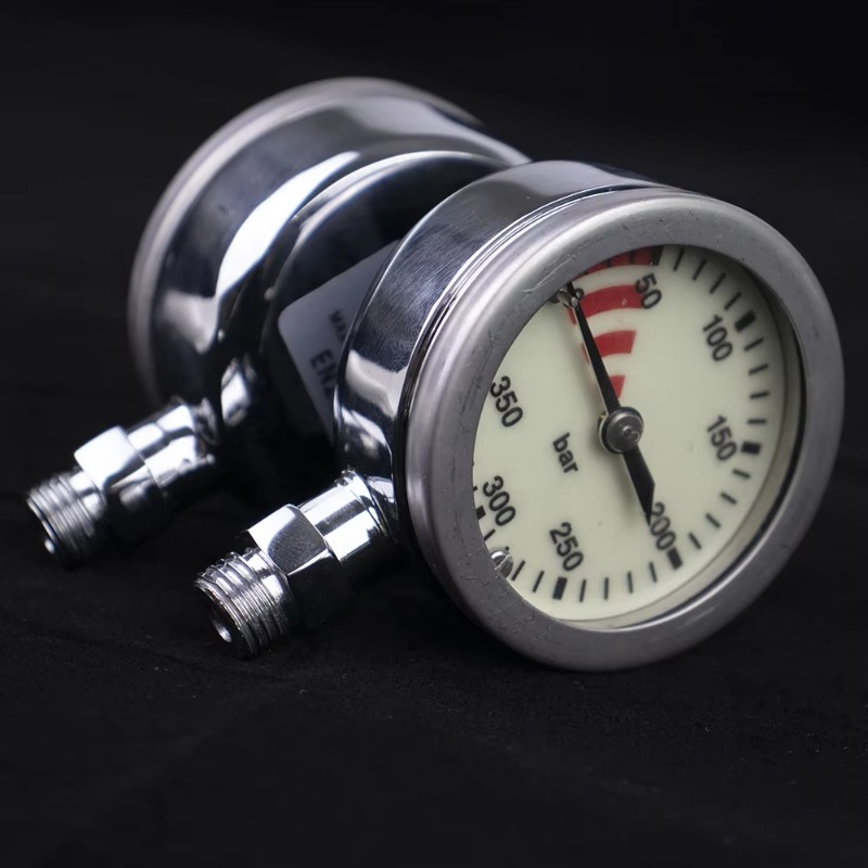 Diving Pressure Gauge Submersible Spg - 안정적인 350바 다이빙 SPG 수중 압력계