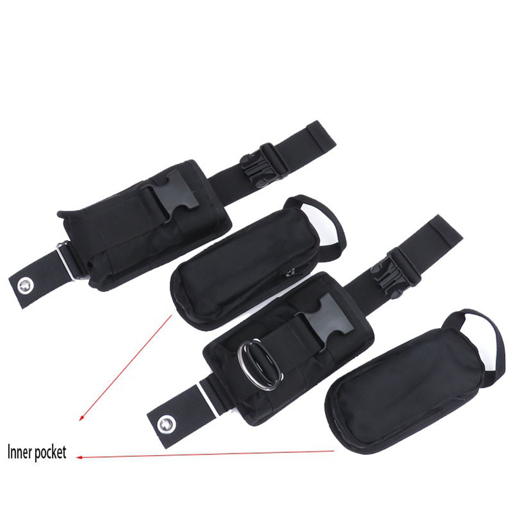새로운 2개입 예비 블랙 1680D 나일론 스쿠버 다이 - Scuba Weight Belt Pocket Quick Release 리뷰 및 가격