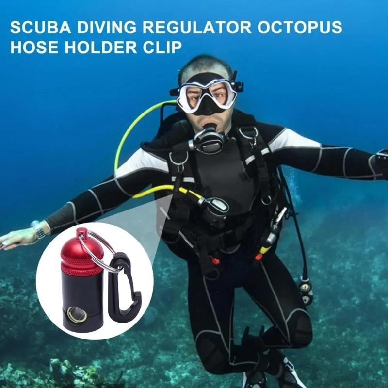 U2JB 스쿠버 다이빙 레귤레이터 호스 홀더 퀵 릴리스 - Second Stage Octopus Diving Regulator 리뷰 및 가격
