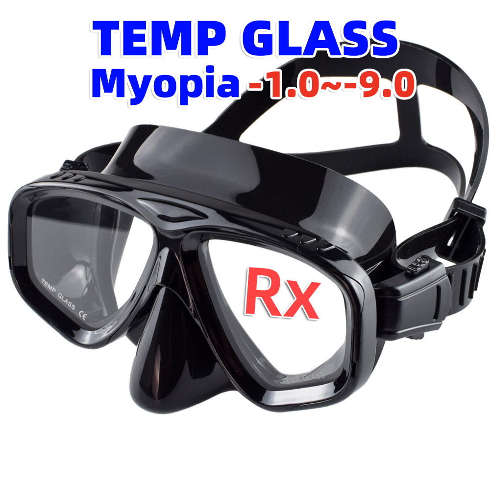 스쿠버 광학 강화 안경 다이빙 마스크 성인 근시 수영  - Diving Mask Tempered Glass Optical 리뷰 및 가격