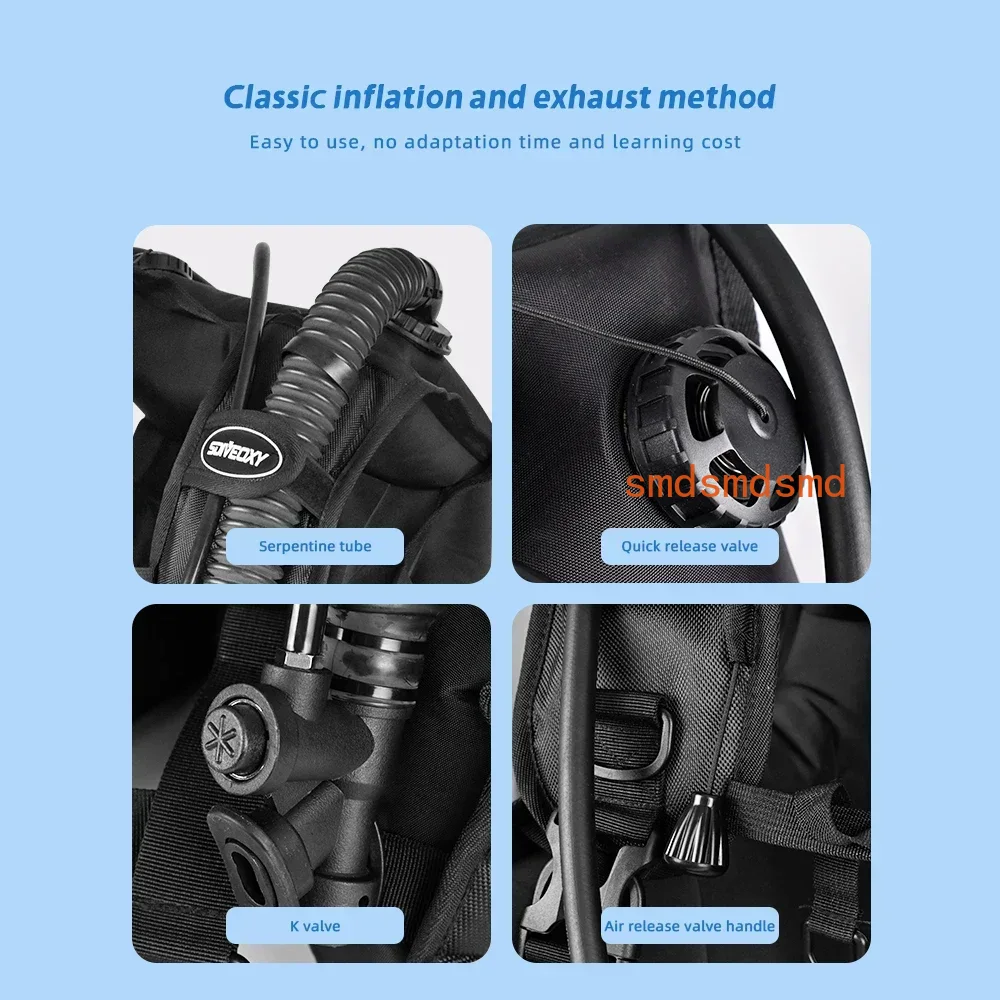 조절 가능한 BCD 웨트슈트 조끼 포켓 다이빙 부력 보 - Scuba Buoyancy Compensator Bcd Vest 리뷰 및 가격