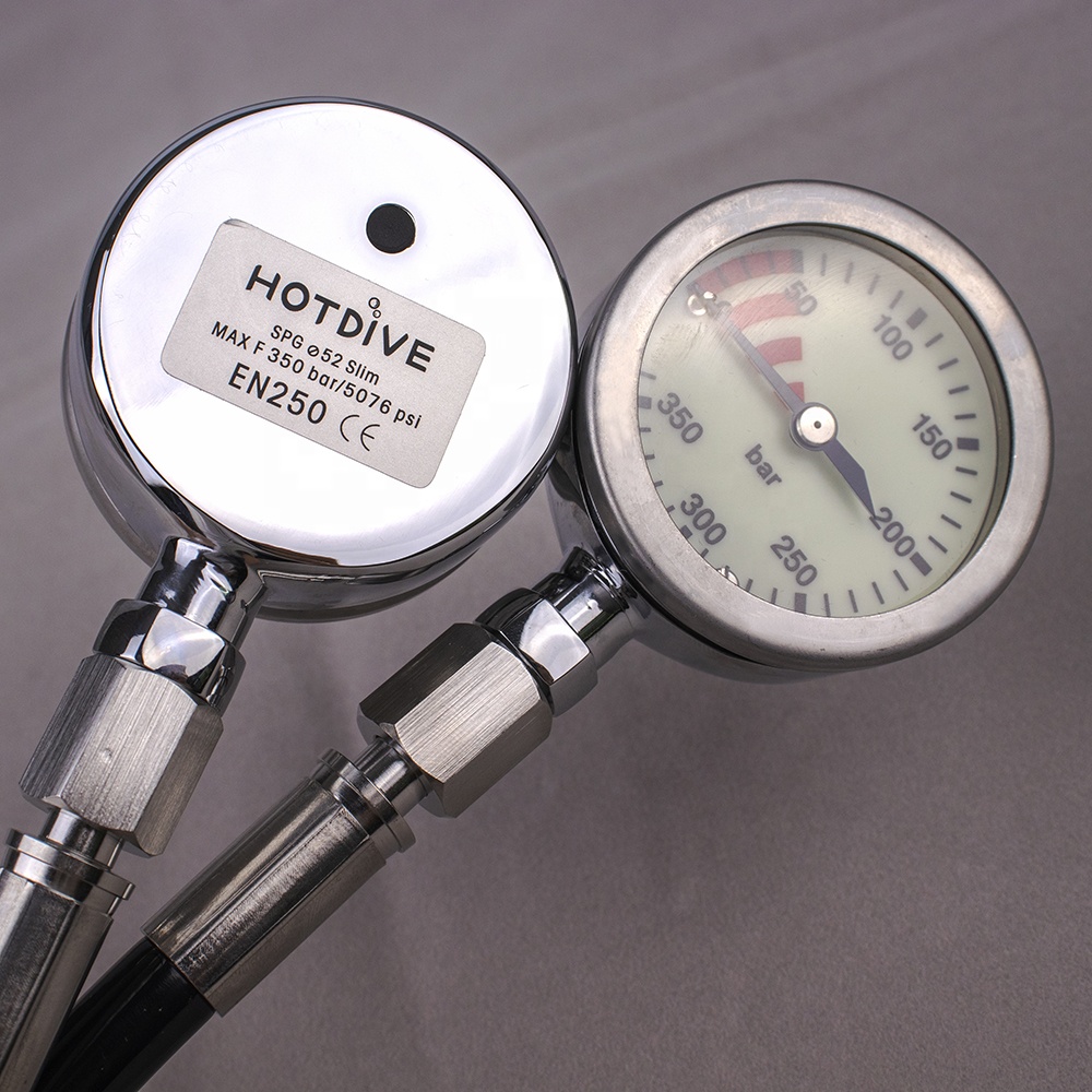 스쿠버 손목형 다이빙 압력계 SPG 단일 압력계 수중  - Diving Pressure Gauge Submersible Spg 리뷰 및 가격